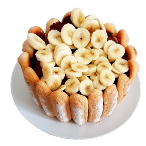 Recette délicieuse de Charlotte chocolat et bananes